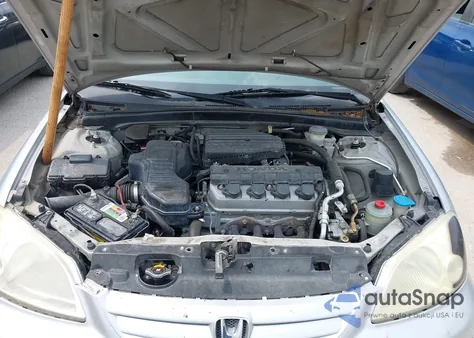 2003 Honda Civic Lx from USA, damaged, VIN 2HGES15593H621622